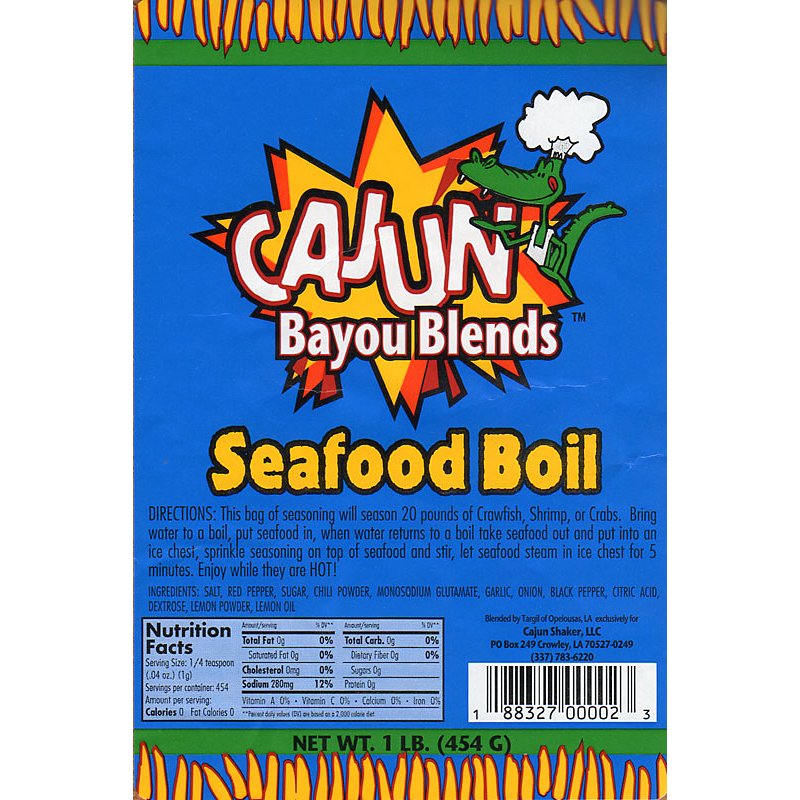 Cajun Bayou Blends Seafood Boil Bag - Shop Spices & Seasonings at H-E-B