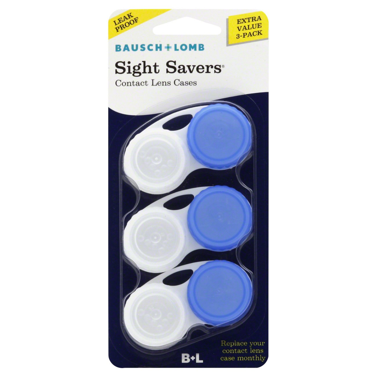 Bausch & Lomb Sight Savers Contact Lens Case Shop Eyewear