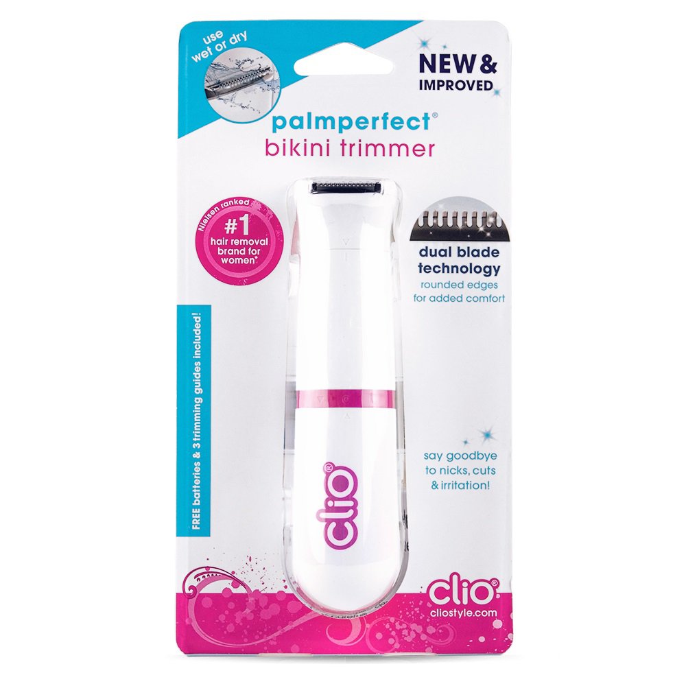 Clio PalmPerfect Pixie Wet-Dry Bikini Shaver + Trimmer - Colors May Vary - ...