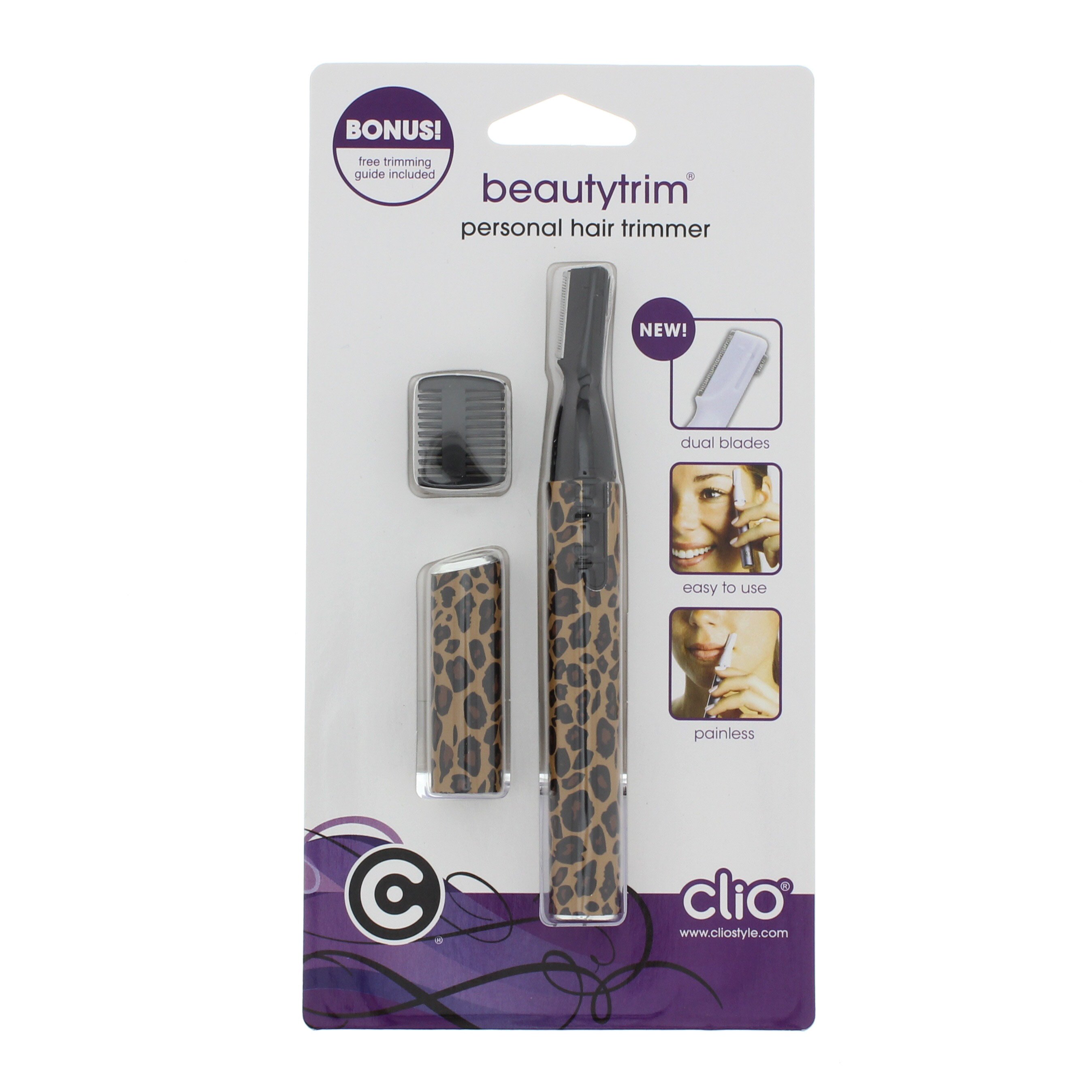 clio beautytrim personal hair trimmer