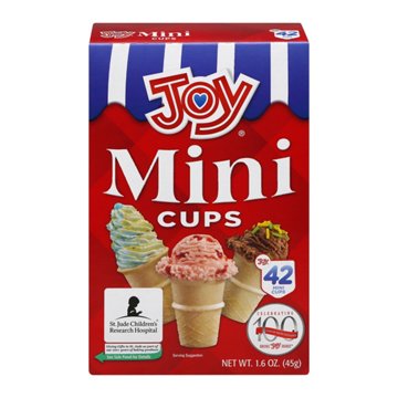 Joy Mini Cake Cones, 42 ct