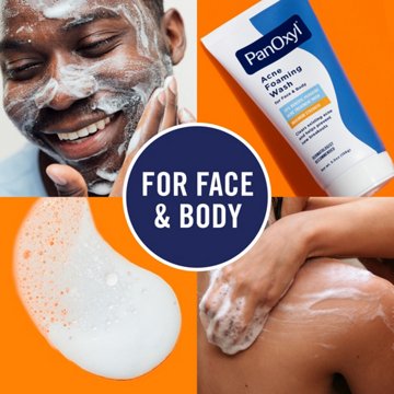 PanOxyl Face & Body Maximum Strength Acne Foaming Wash, 5.5 oz