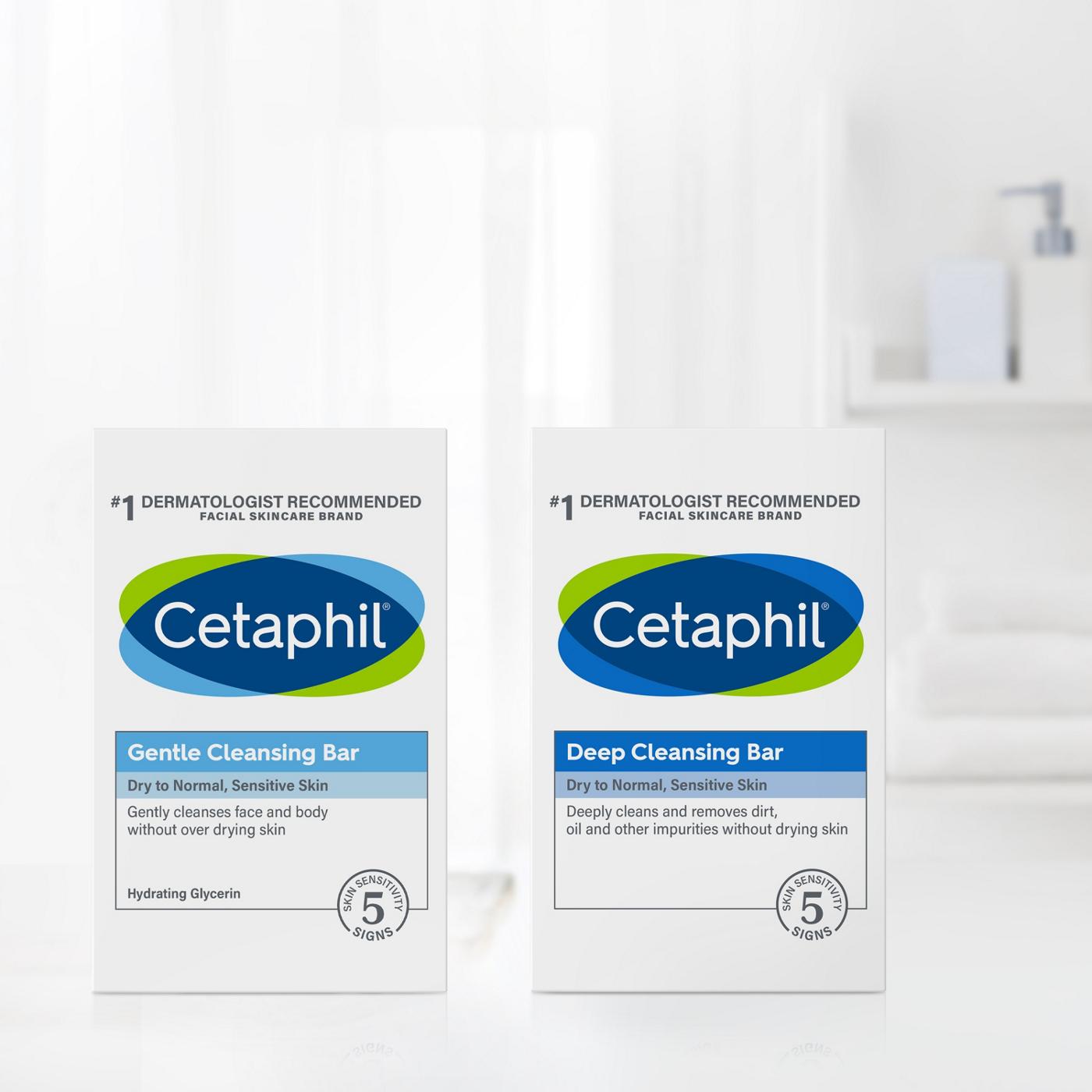 Cetaphil Deep Cleansing Bar 3 pk; image 2 of 7