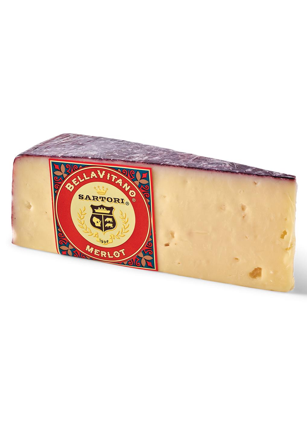 Sartori Merlot BellaVitano Cheese Wedge; image 2 of 3