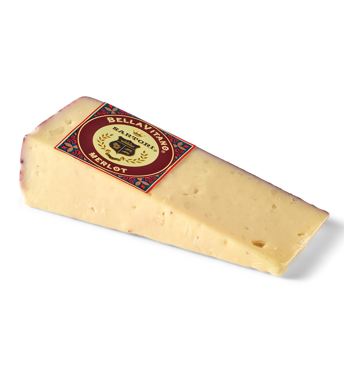 Sartori Merlot BellaVitano Cheese Wedge; image 3 of 3