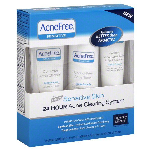 acnefree sensitive skin