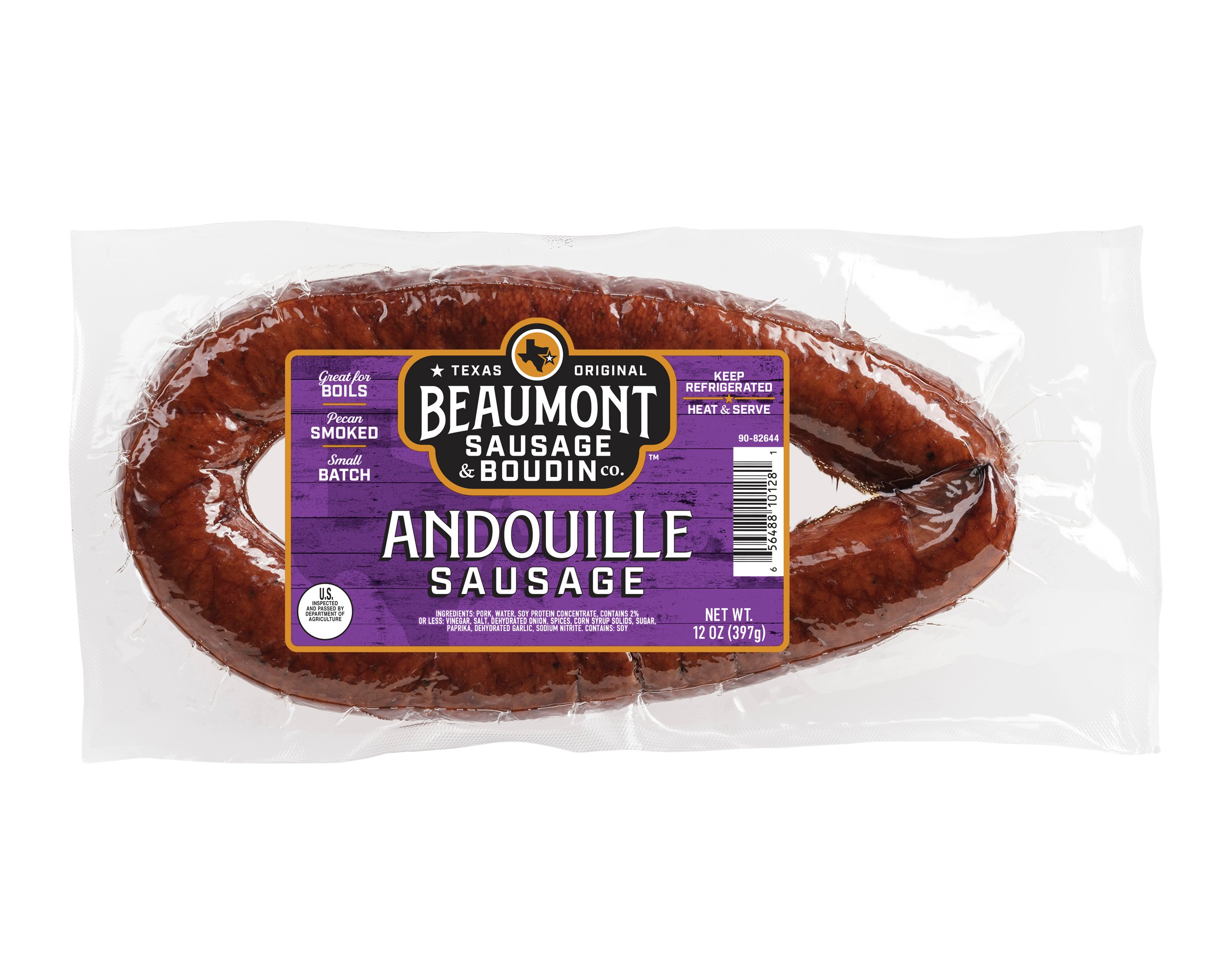 Beaumont Sausage Boudin Co. Andouille Sausage Shop Sausage at