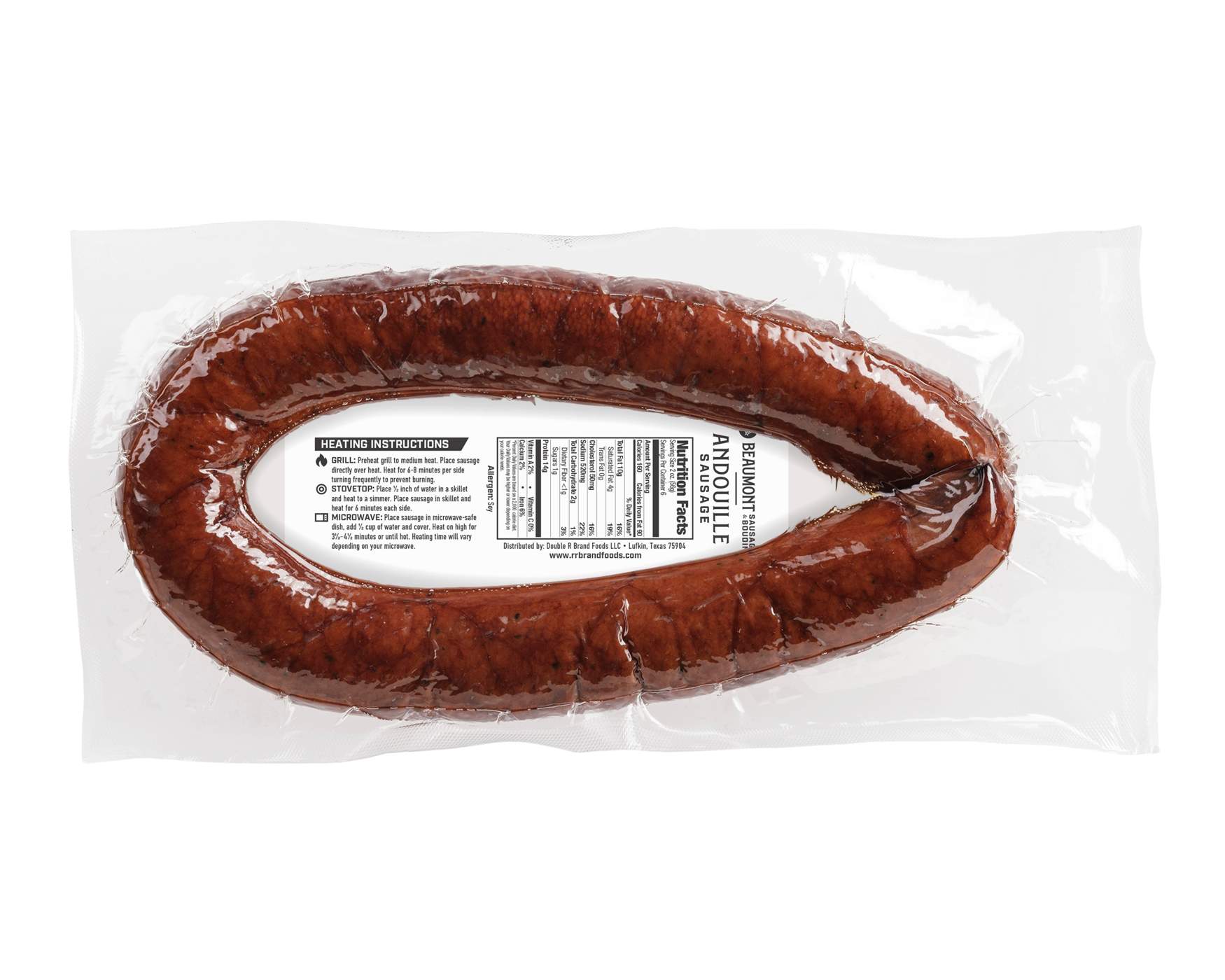 Beaumont Sausage & Boudin Co. Andouille Sausage; image 2 of 2