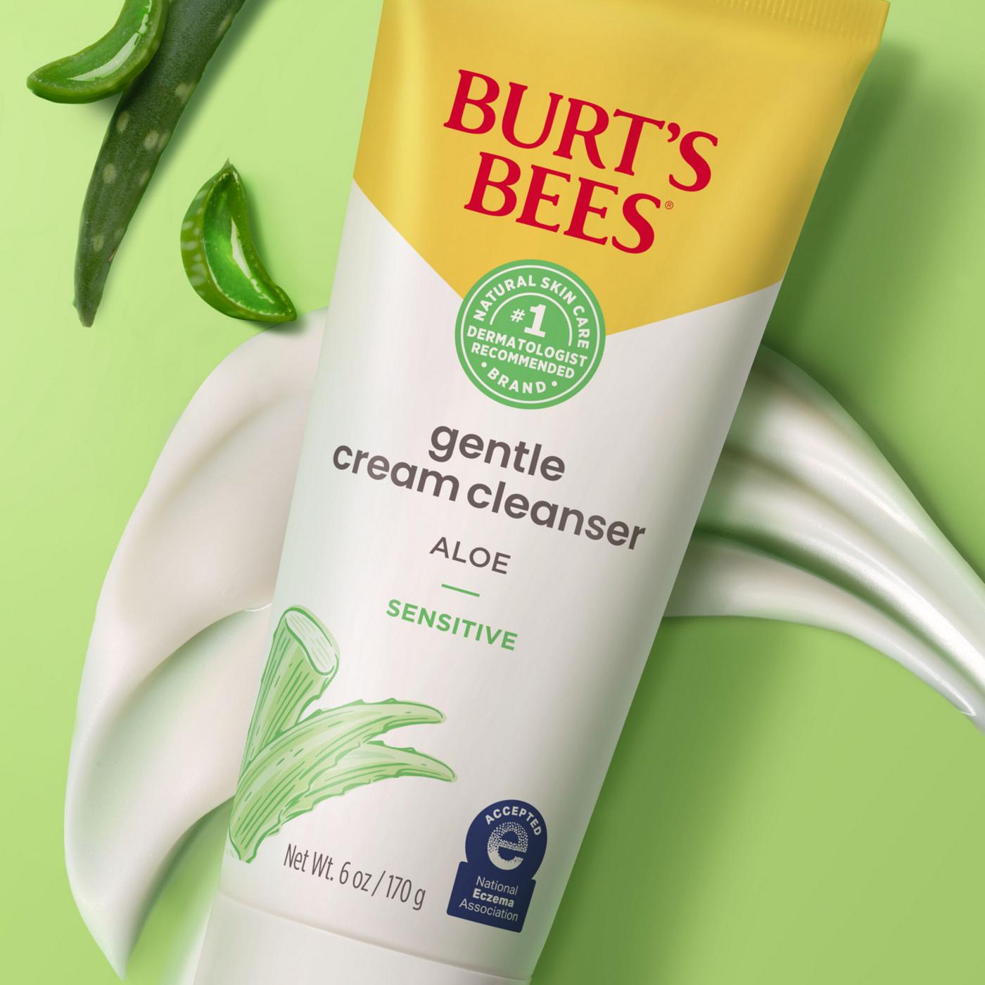 Burt's Bees Sensitive Gentle Cream Cleanser; image 2 of 5