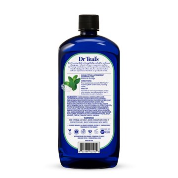 Dr Teal's Foaming Bath - Relax & Relief with Eucalyptus & Spearmint, 34 oz