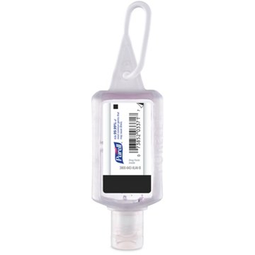 Purell Advanced Hand Sanitizer Gel with Bag Clip on - Assorted, Travel Size, 1 oz