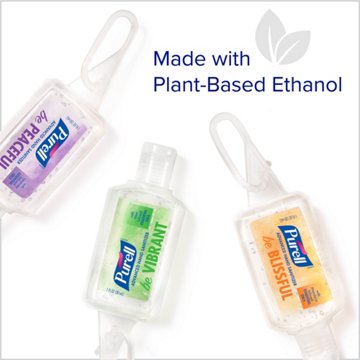 Purell Advanced Hand Sanitizer Gel with Bag Clip on - Assorted, Travel Size, 1 oz