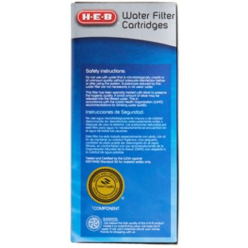 H-E-B Replacement Water Filter Pitcher Cartridges, 3 ct
