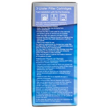 H-E-B Replacement Water Filter Pitcher Cartridges, 3 ct