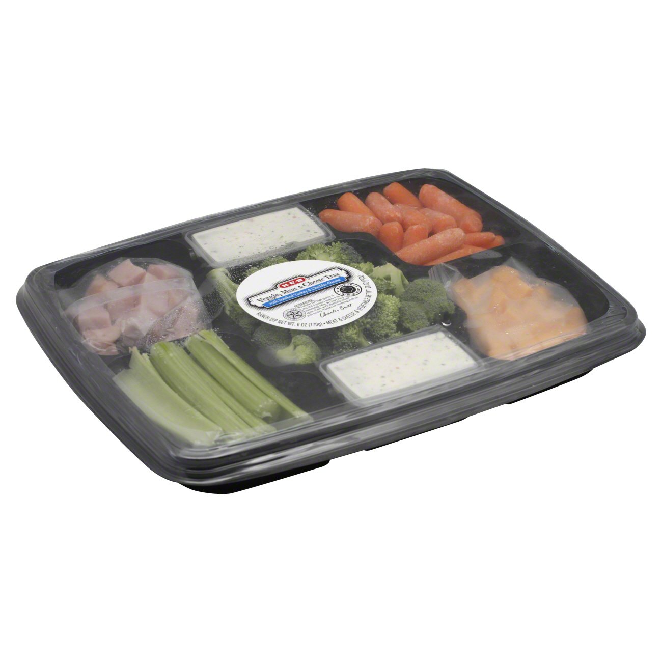 H-E-B Veggie Meat And Cheese Tray - Shop Standard Party Trays At H-E-B