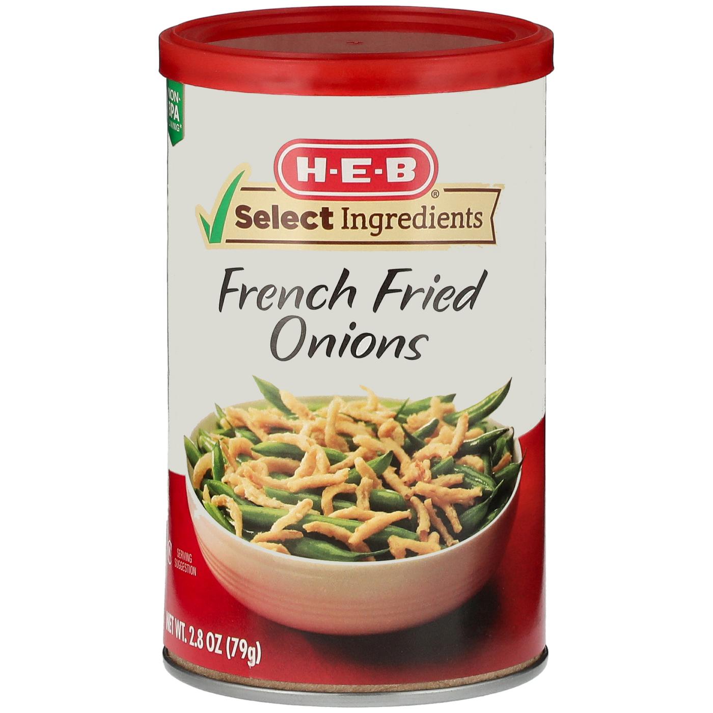 H-E-B French Fried Onions; image 1 of 2