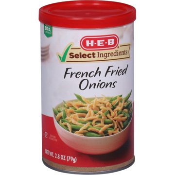 H-E-B French Fried Onions, 2.8 oz