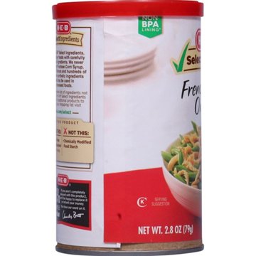 H-E-B French Fried Onions, 2.8 oz