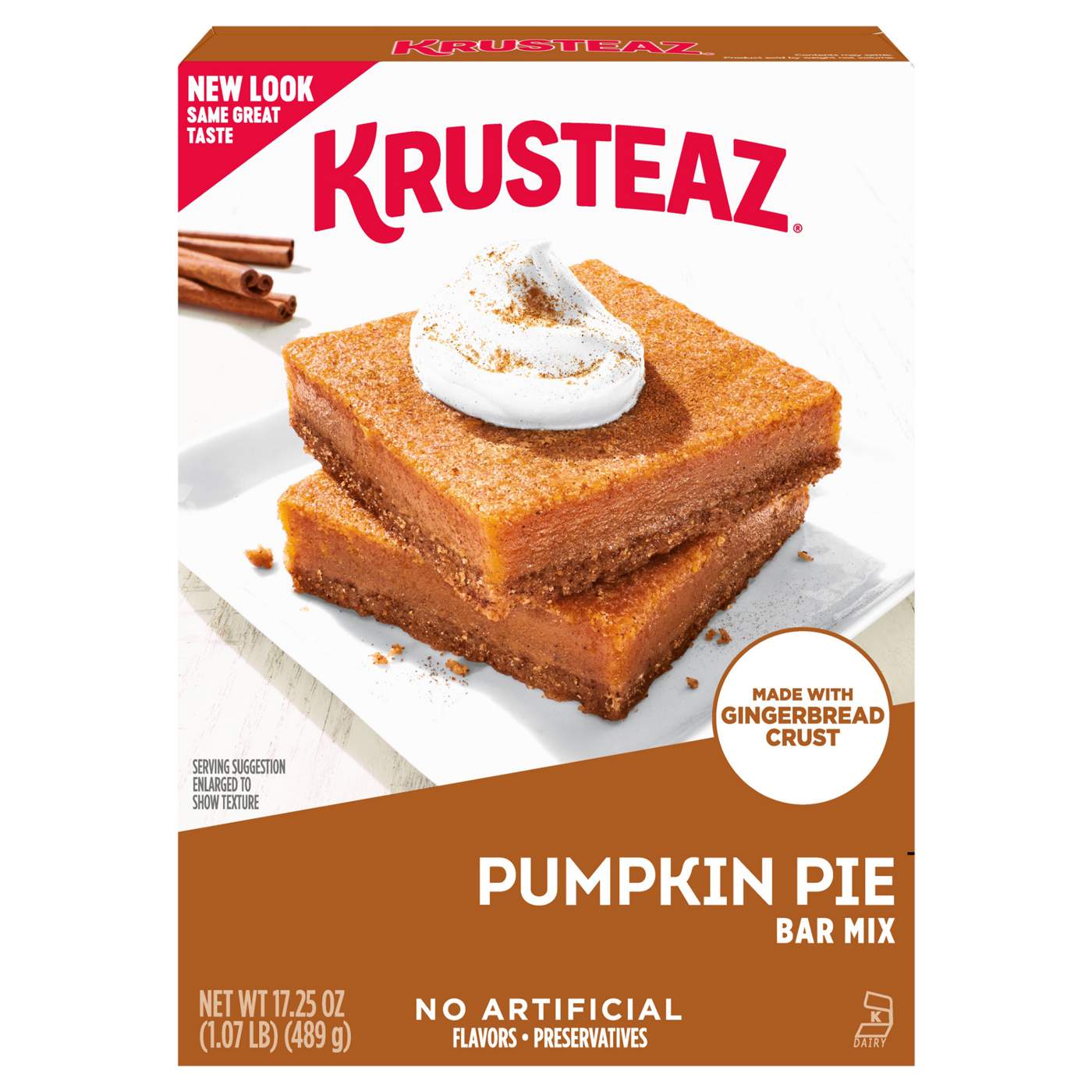 Krusteaz Pumpkin Pie Bar Mix Shop Baking mixes at H-E-B
