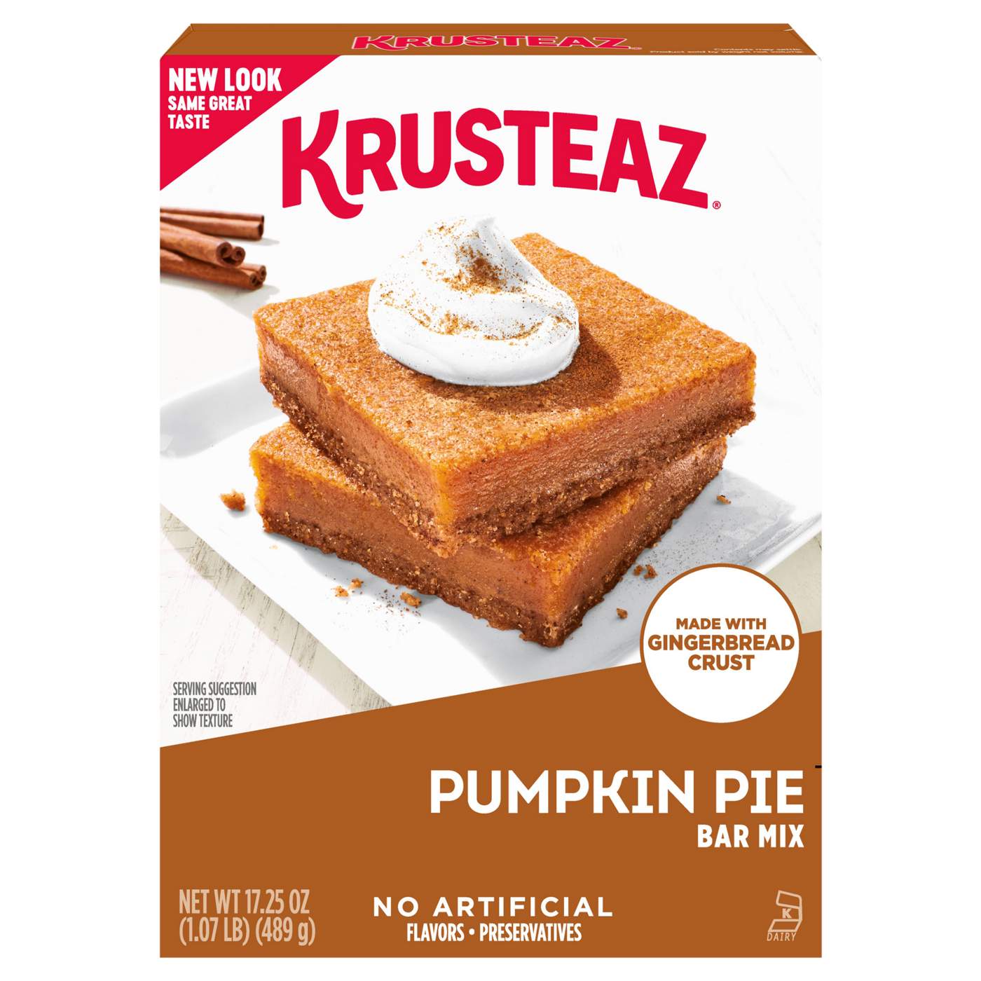 Krusteaz Pumpkin Pie Bar Mix; image 1 of 2