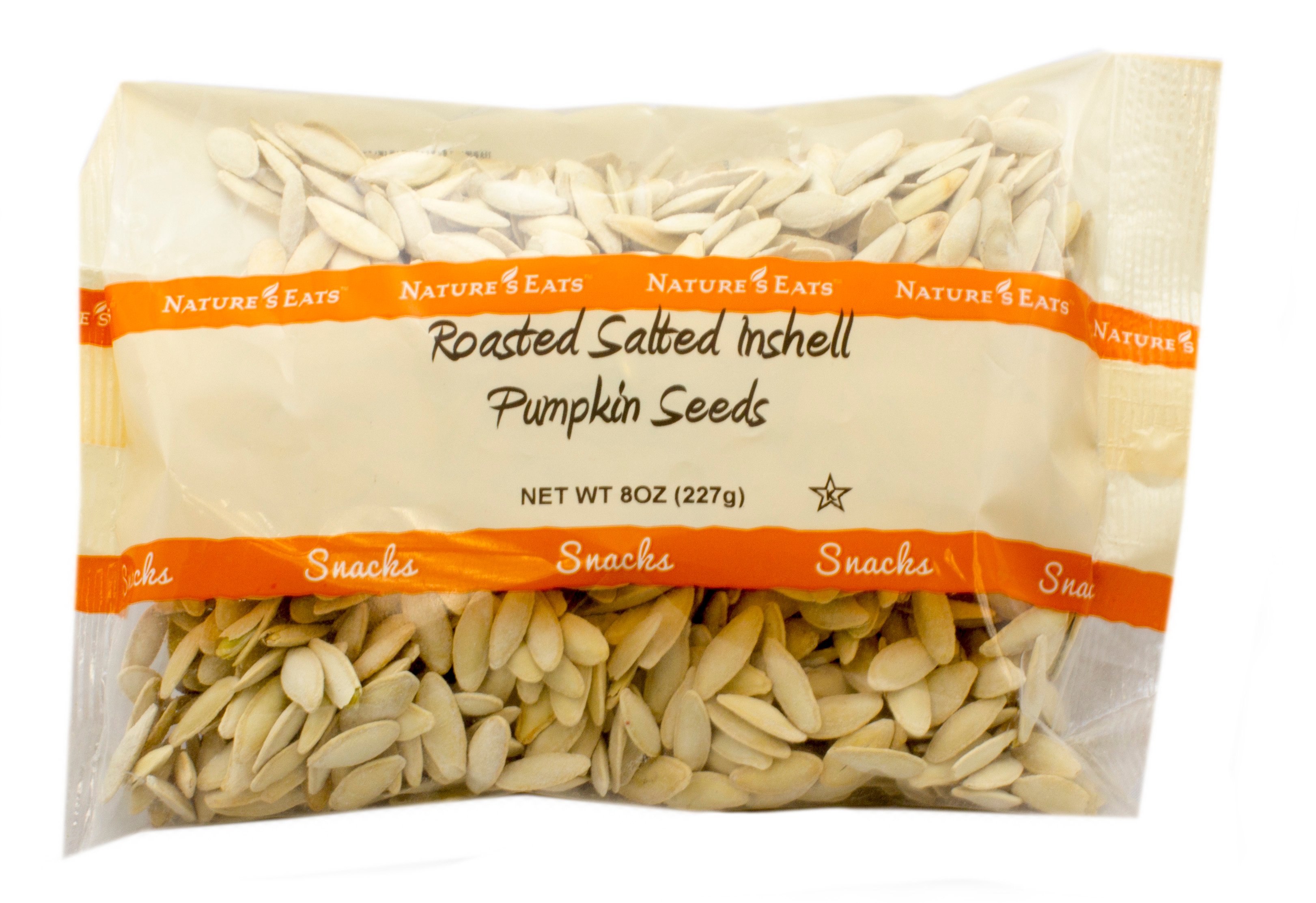 Nature's Eat Roasted Salted Inshell Pumpkin Seeds Shop Nuts & Seeds