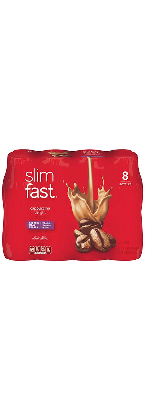 Slim-Fast Cappuccino Delight Protein Meal Shakes; image 1 of 2