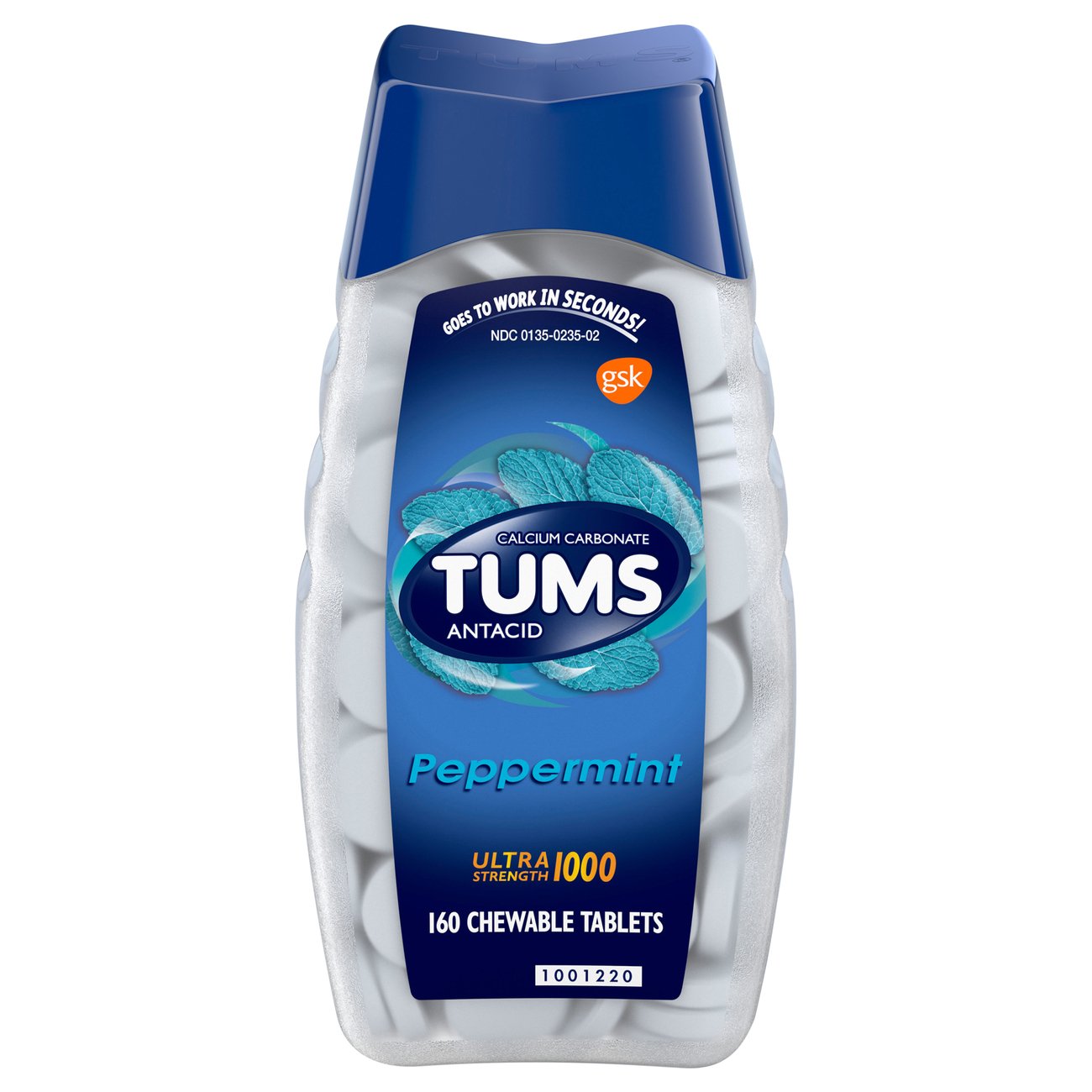 Tums Antacid Ultra Strength Chewable Tablets Peppermint Shop