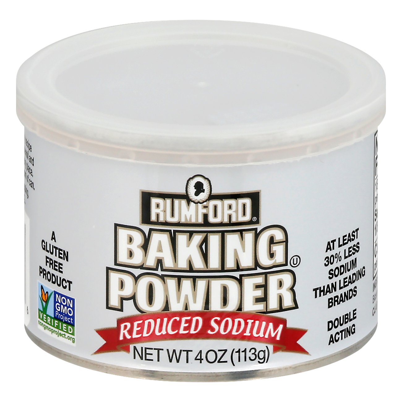 Rumford Reduced Sodium Baking Powder Shop Baking Ingredients at HEB