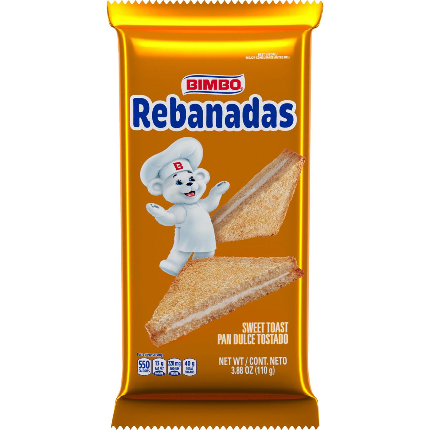 Bimbo Rebanadas Sweet (Club Pack) Toast; image 1 of 3