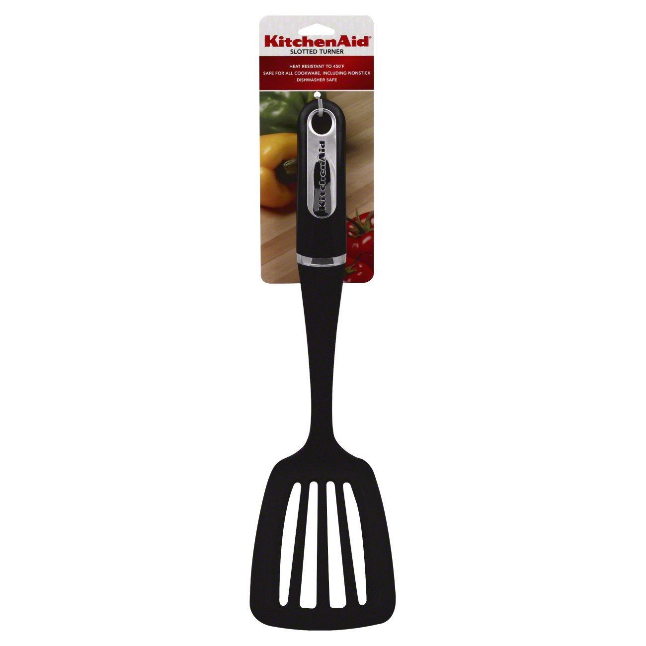 KitchenAid Black Nylon Slotted Turner - Shop Utensils & Gadgets at H-E-B