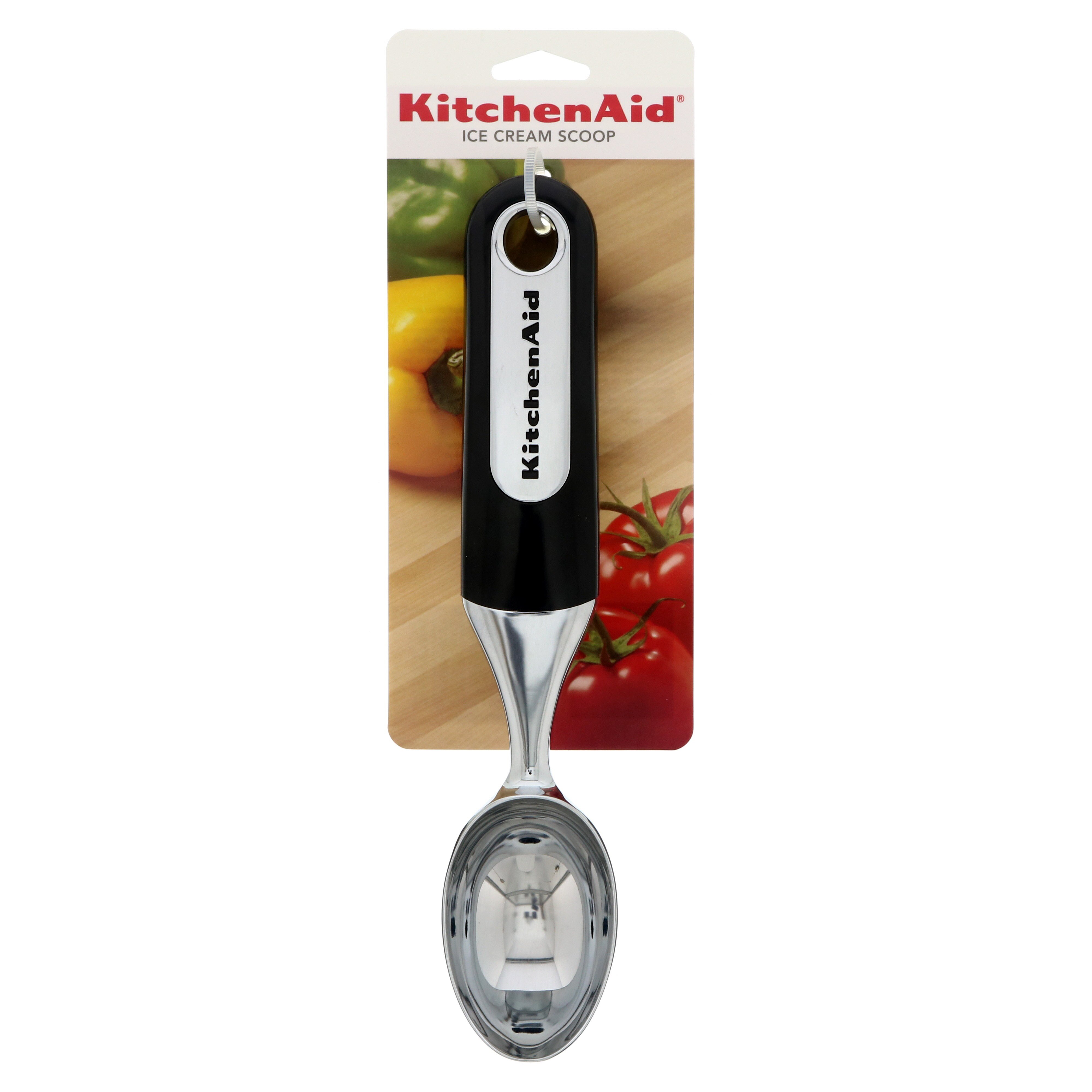 kitchenaid ice cream scoop black