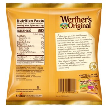 Werther's Original Creamy Caramel Filled Hard Candies