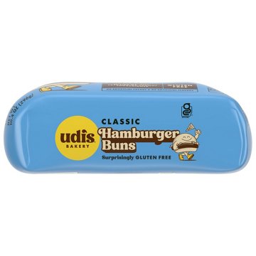 Udi's Gluten Free Classic Hamburger Buns, 4 ct