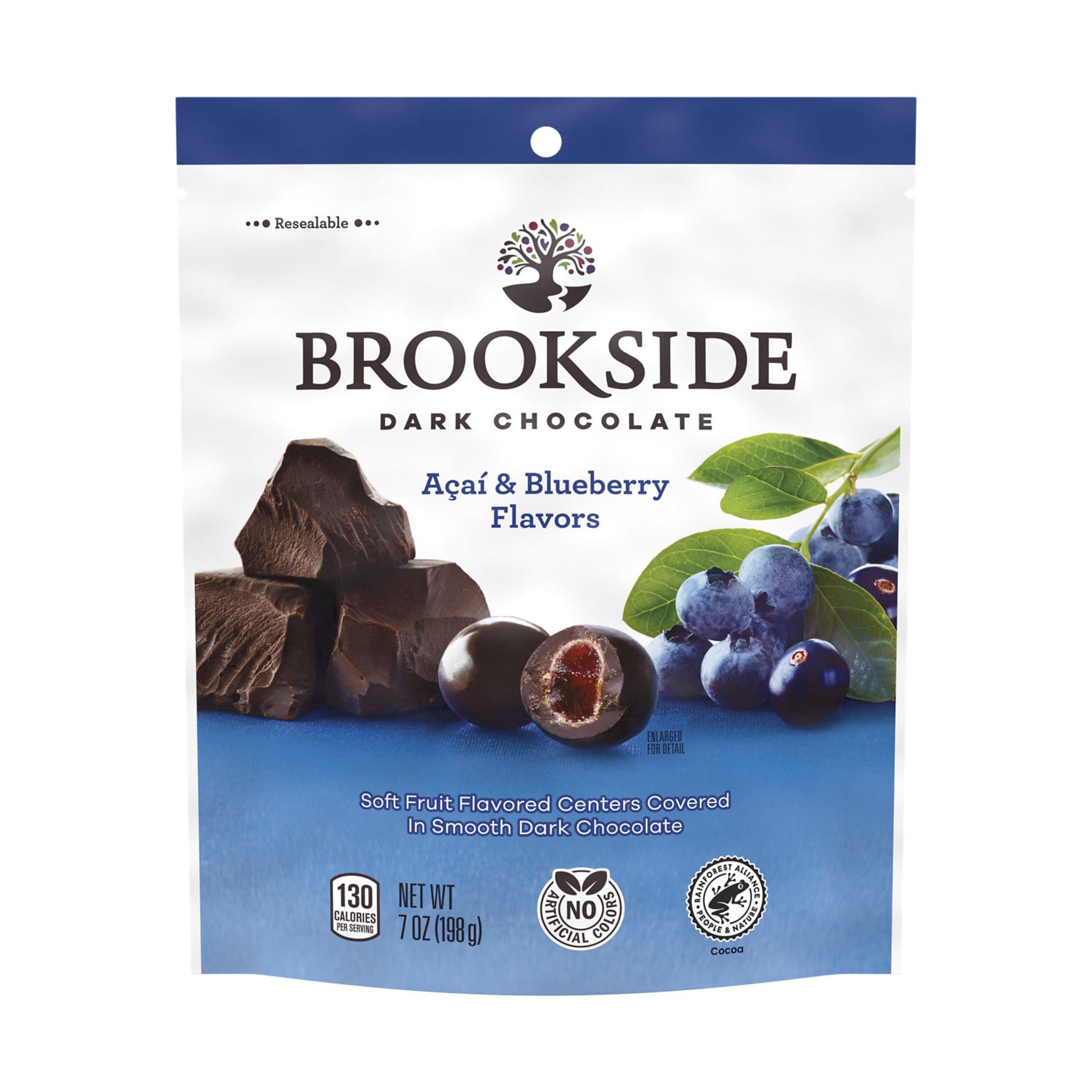 Brookside Dark Chocolate Acai Blueberry Flavored Snacking