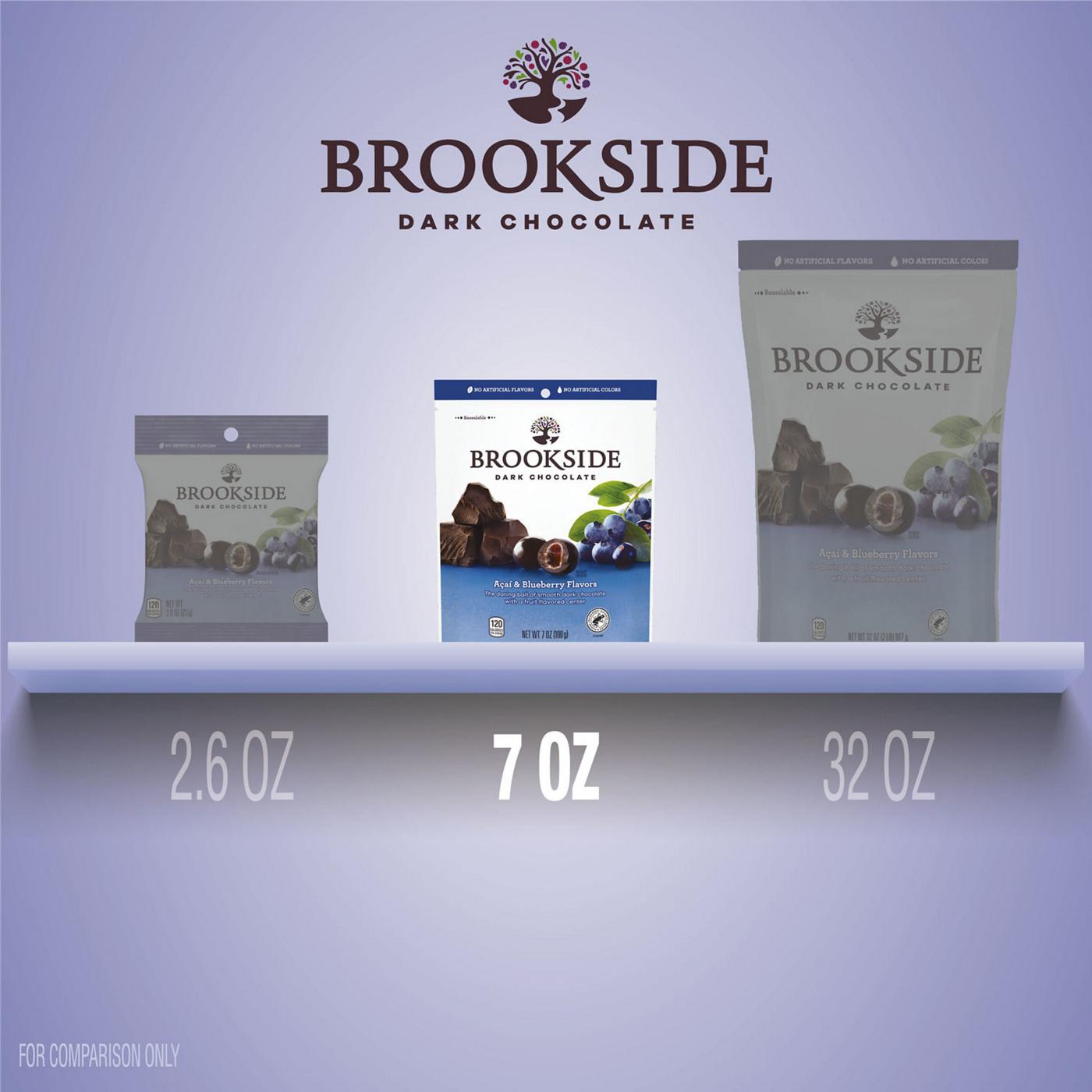 Brookside Acai & Blueberry Snacking Dark Chocolate; image 5 of 7