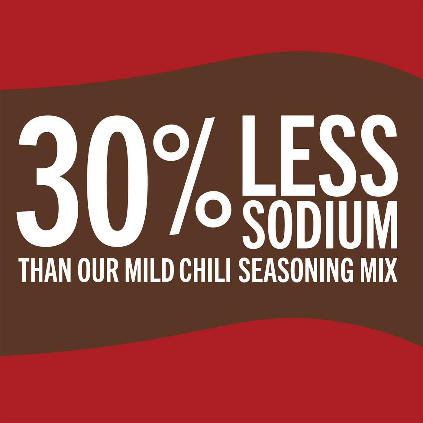 McCormick 30% Less Sodium Mild Chili Seasoning Mix; image 2 of 8