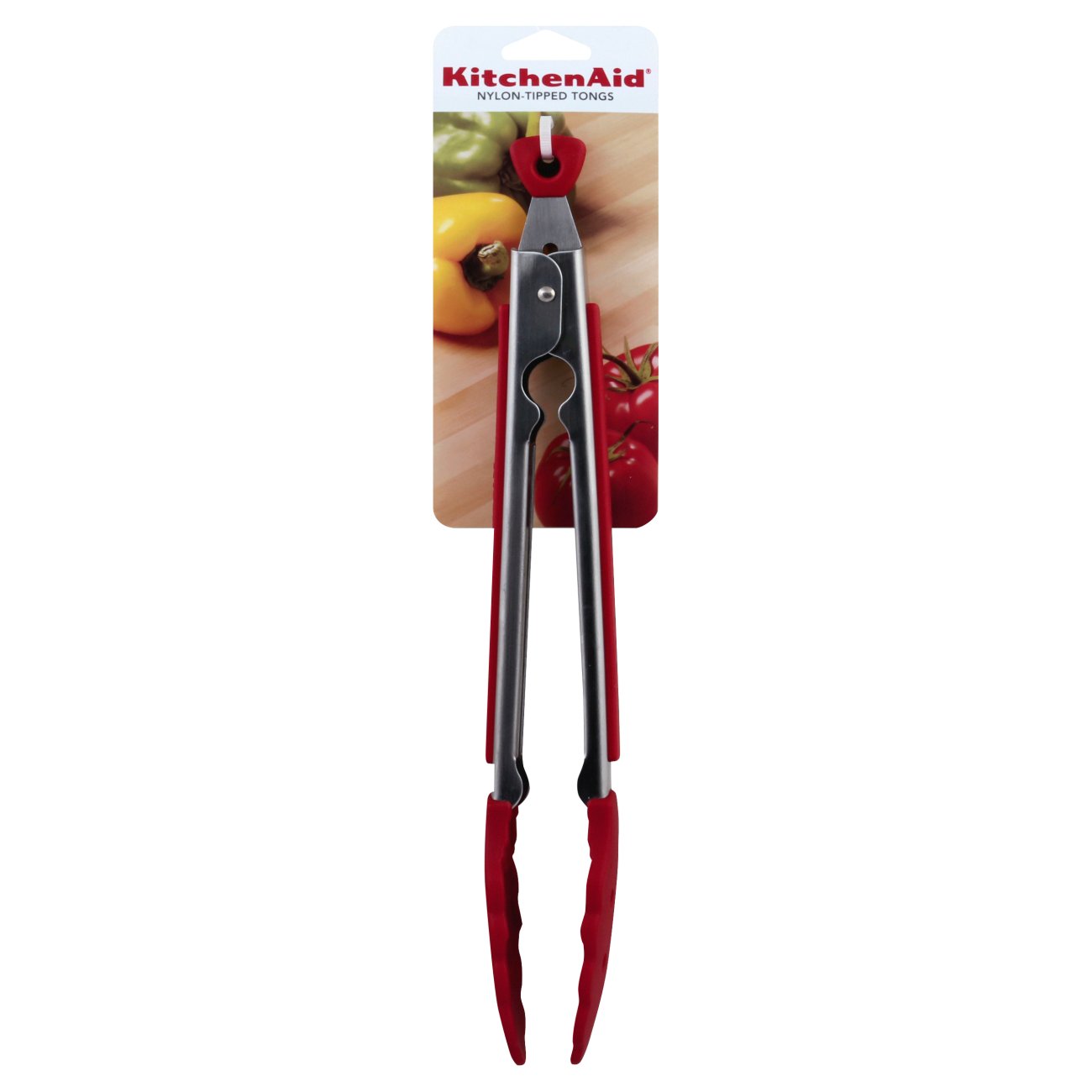KitchenAid Red NylonTipped Tongs Shop Kitchen & Dining at HEB