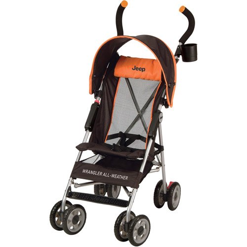 orange stroller