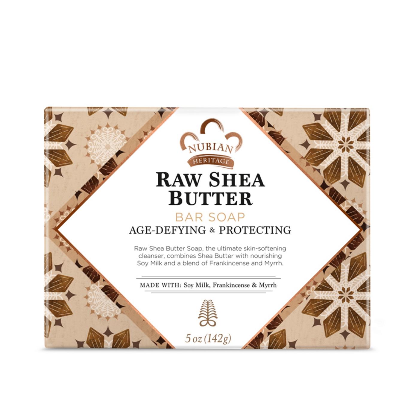 Nubian Heritage Raw Shea Butter Bar Soap; image 1 of 4