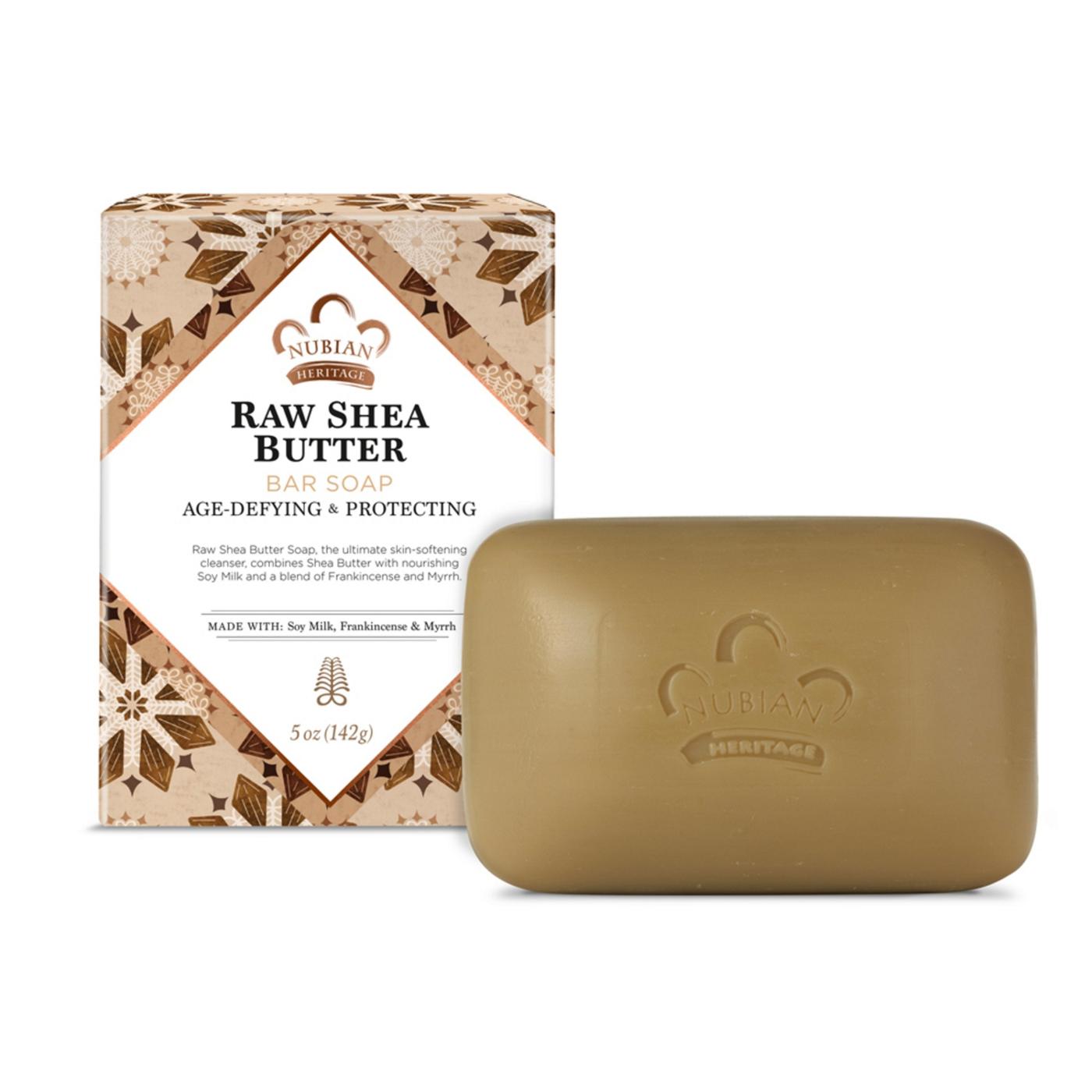 Nubian Heritage Raw Shea Butter Bar Soap; image 3 of 4