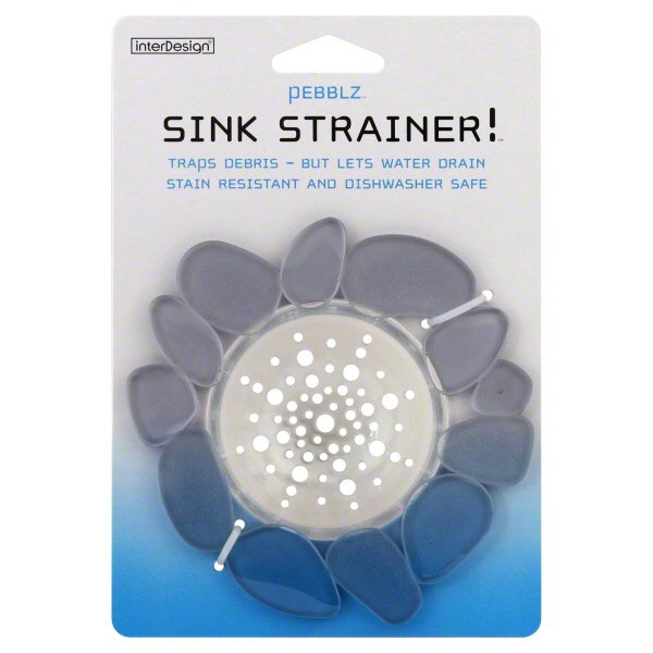 InterDesign Pebblz Graphite Sink Strainer Shop Kitchen & Dining at HEB