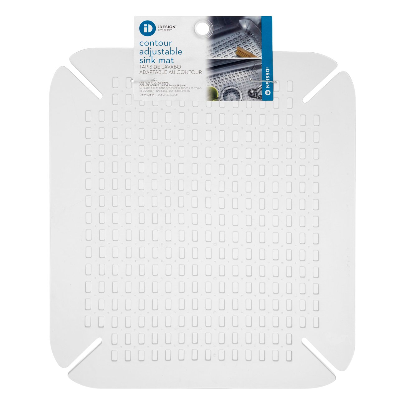 Interdesign Sinkworks Clear Contour Sink Mat - Shop Food storage at H-E-B
