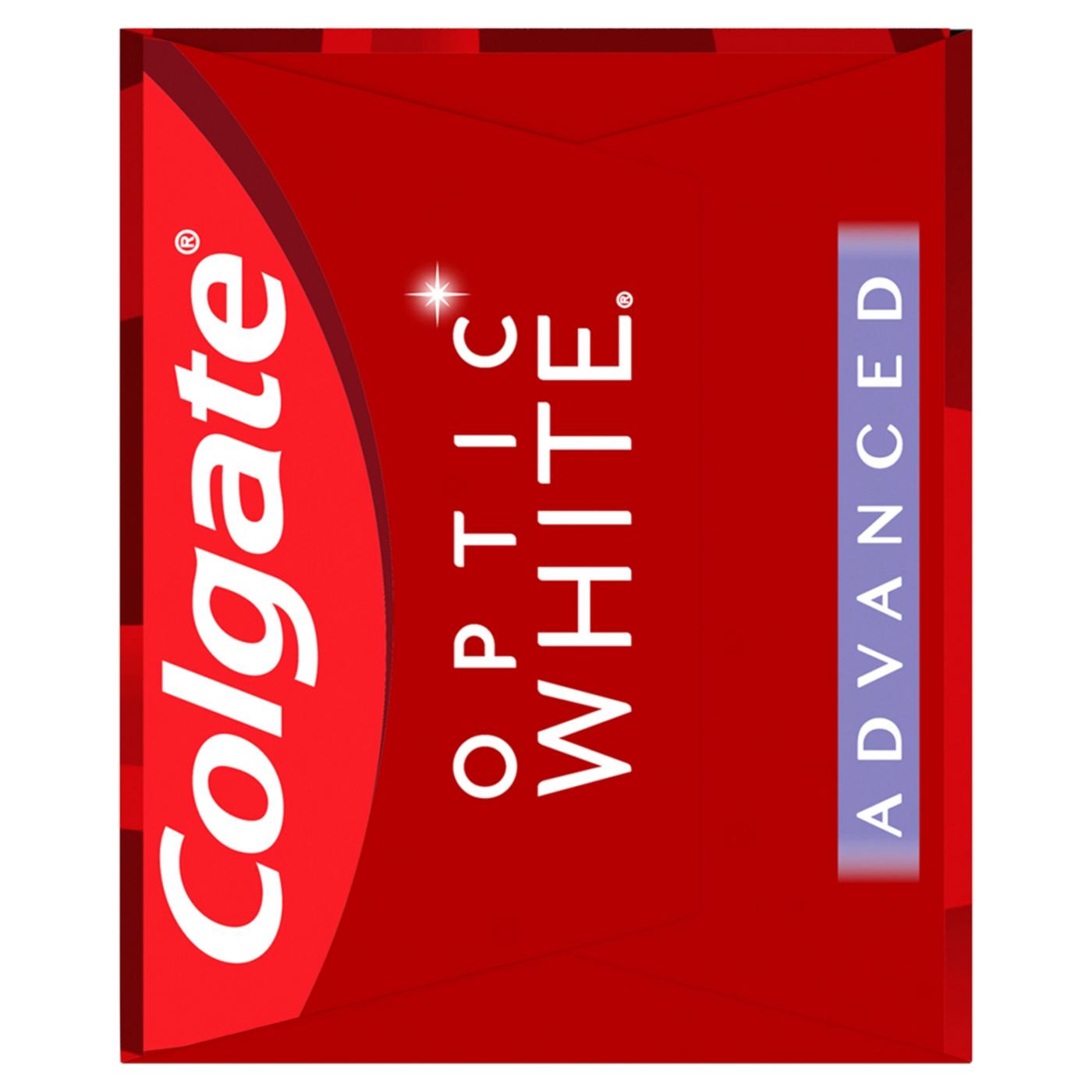 Colgate Optic White Advanced Anticavity Toothpaste - Sparkling White; image 3 of 11