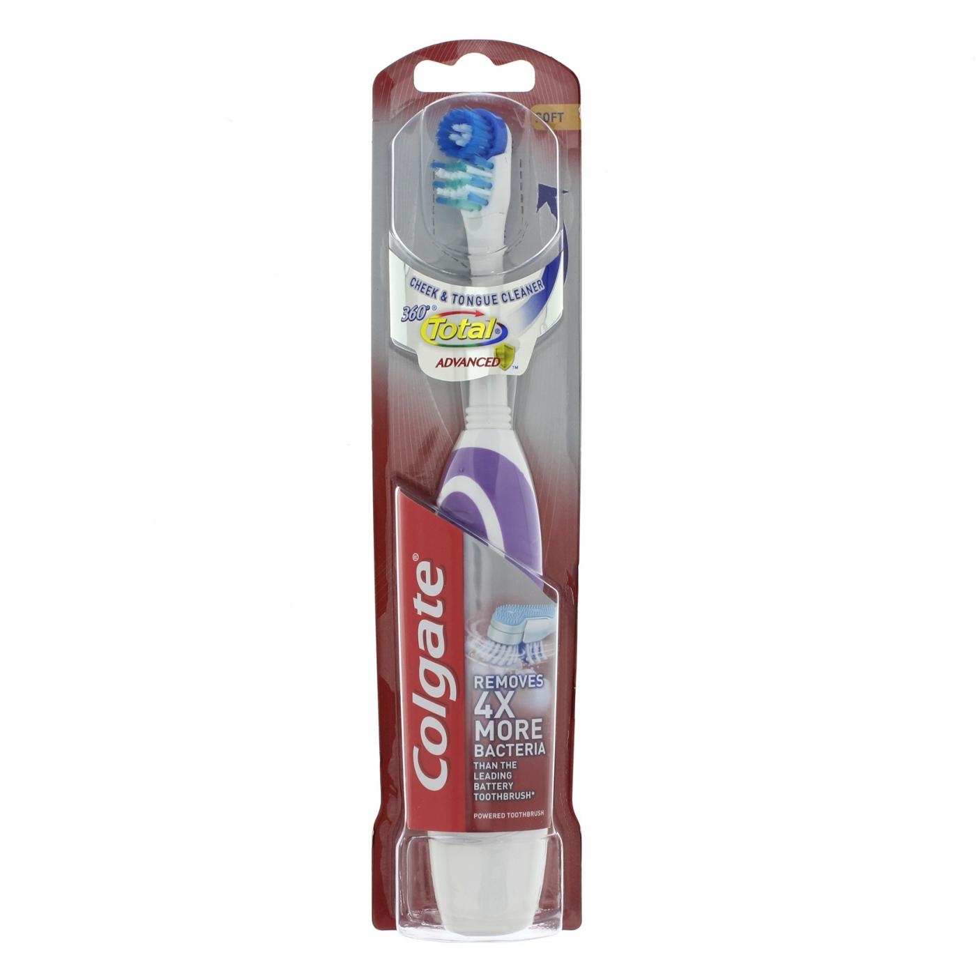 Colgate 360° Total Advanced Powered Toothbrush, Soft - Colors May Vary; image 2 of 2