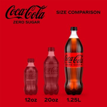 Coca-Cola Zero Sugar Soda Soft Drink