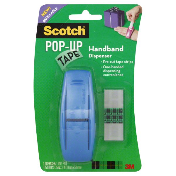 Scotch Pop-Up Tape Handband Dispenser - Shop Tape at H-E-B