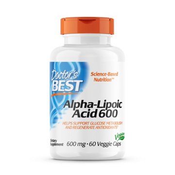 Doctor's Best Alpha-Lipoic Acid 600mg, 60 ct