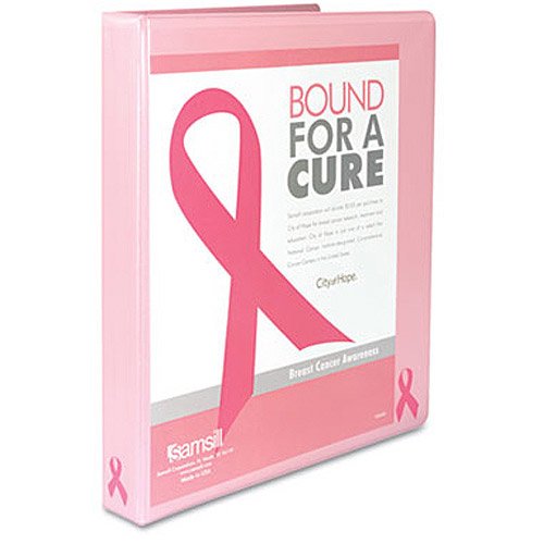 Samsill Pink Breast Cancer Awareness Binder Shop Binders at HEB