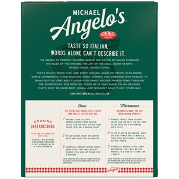 Michael Angelo's Lasagna with Meat Sauce - Family Size