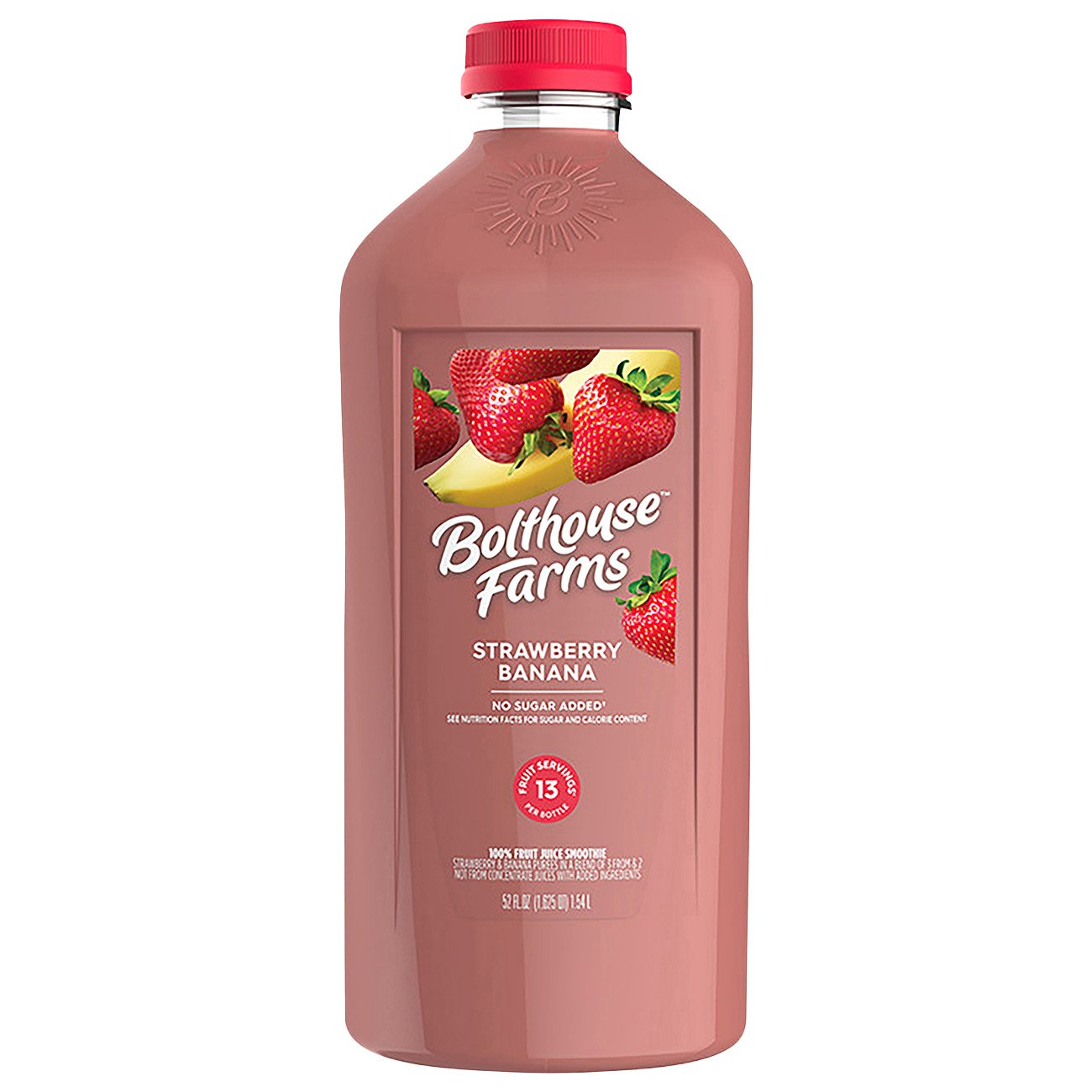 Bolthouse Farms Strawberry Banana 100 Fruit Smoothie Shop Shakes Smoothies At H E B